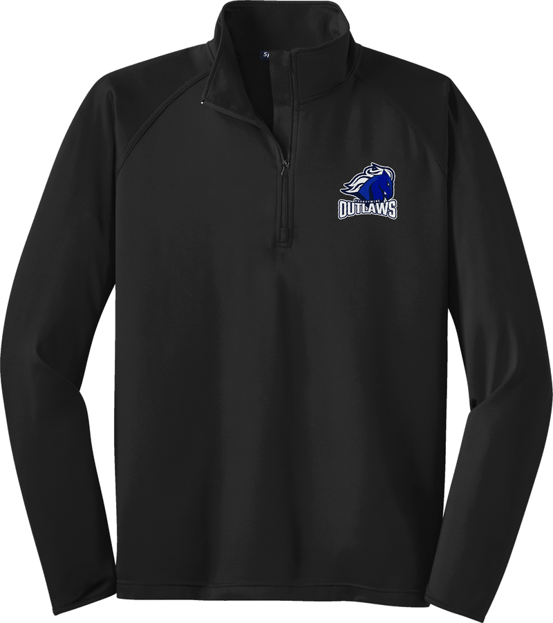 Brandywine Outlaws Sport-Wick Stretch 1/4-Zip Pullover