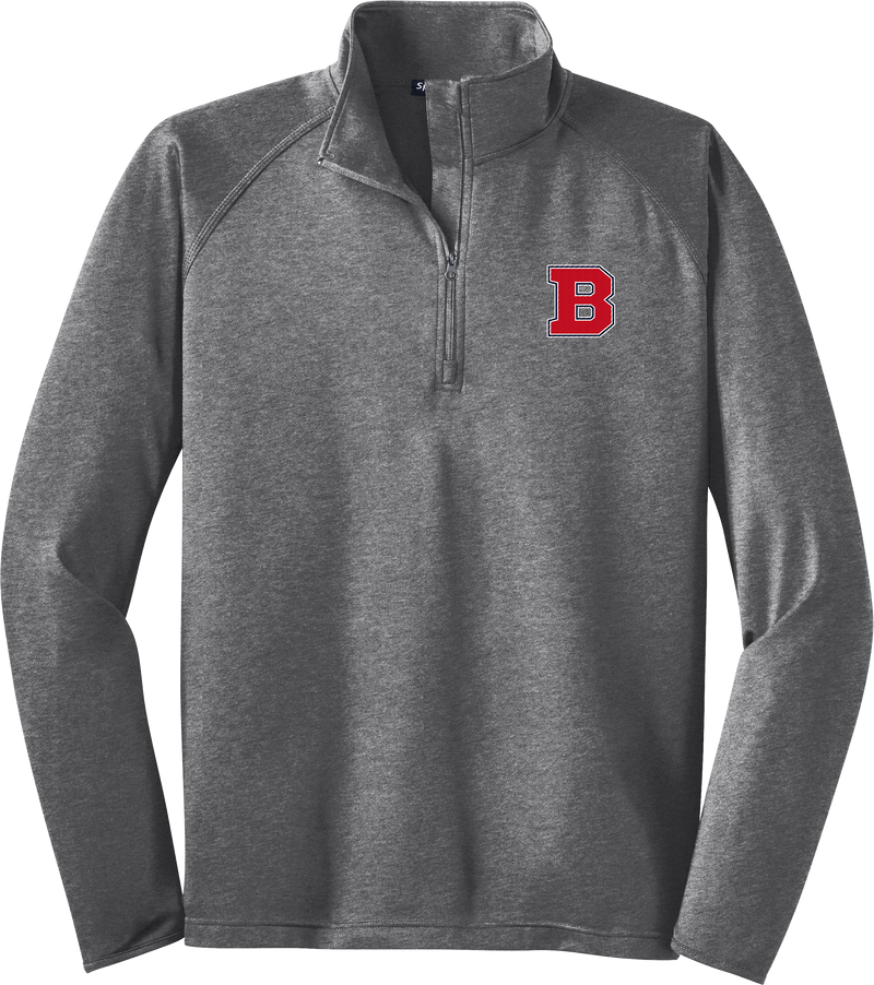 CT Bobcats Sport-Wick Stretch 1/4-Zip Pullover