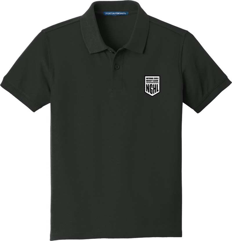 NGHL Youth Core Classic Pique Polo