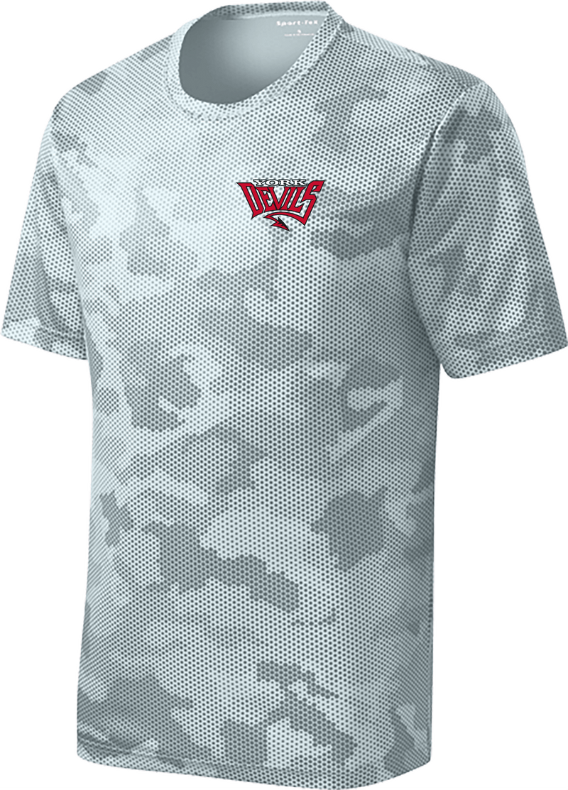 York Devils Youth CamoHex Tee