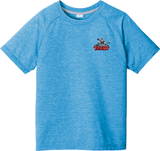 NJ Titans Youth PosiCharge  Tri-Blend Wicking Raglan Tee