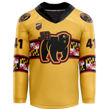 MD Jr Black Bears Adult Player Sublimated Jersey